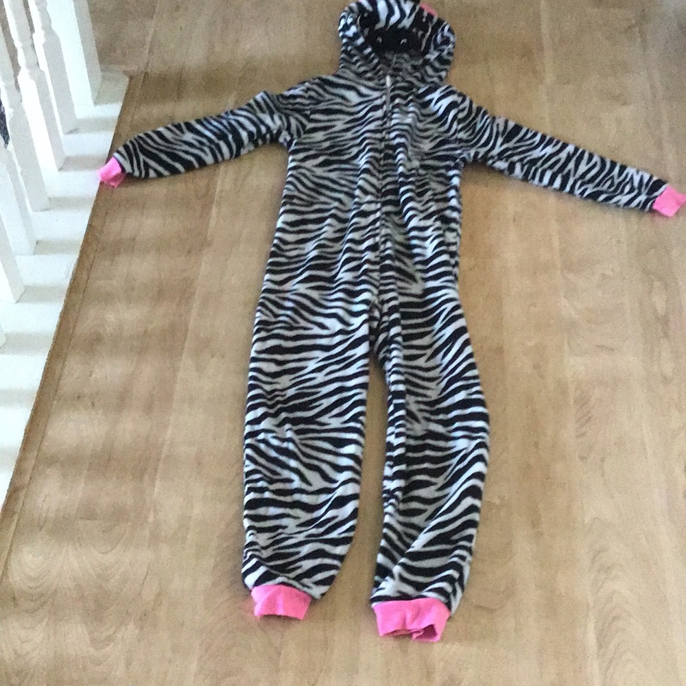 Zebra pajama onesie🦓✨